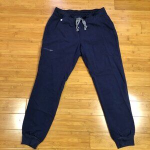 Figs Zamora Jogger Scrub Pants in Navy Sz M